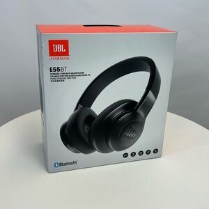 JBL E55BT Wireless On Ear Black Headphones